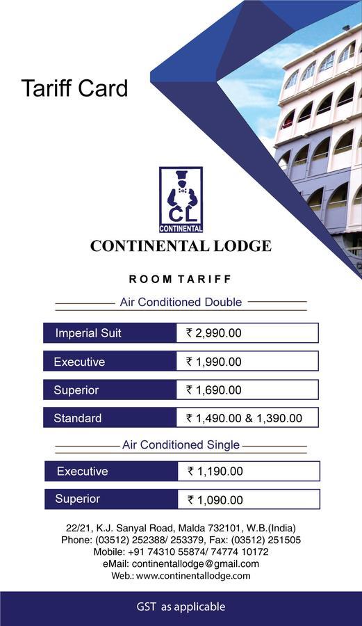 Continental Lodge Ingraj Bazar Exteriör bild